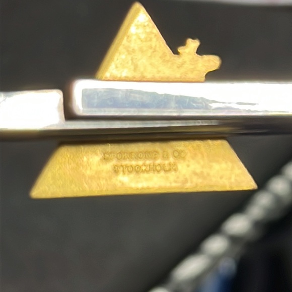 vintage money clip ANN with an elk signed Sporrong & Co stockholm - Picture 5 of 6